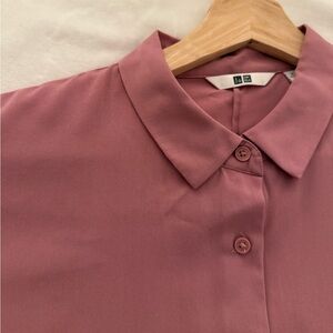 Uniqlo Dusky Pink Top. Size S.